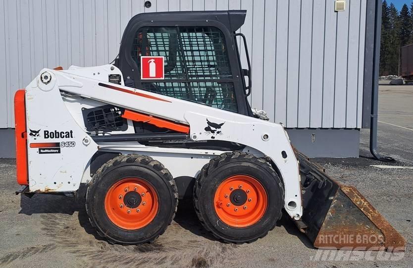 Bobcat S 450 Krautuvai su šoniniu pasukimu