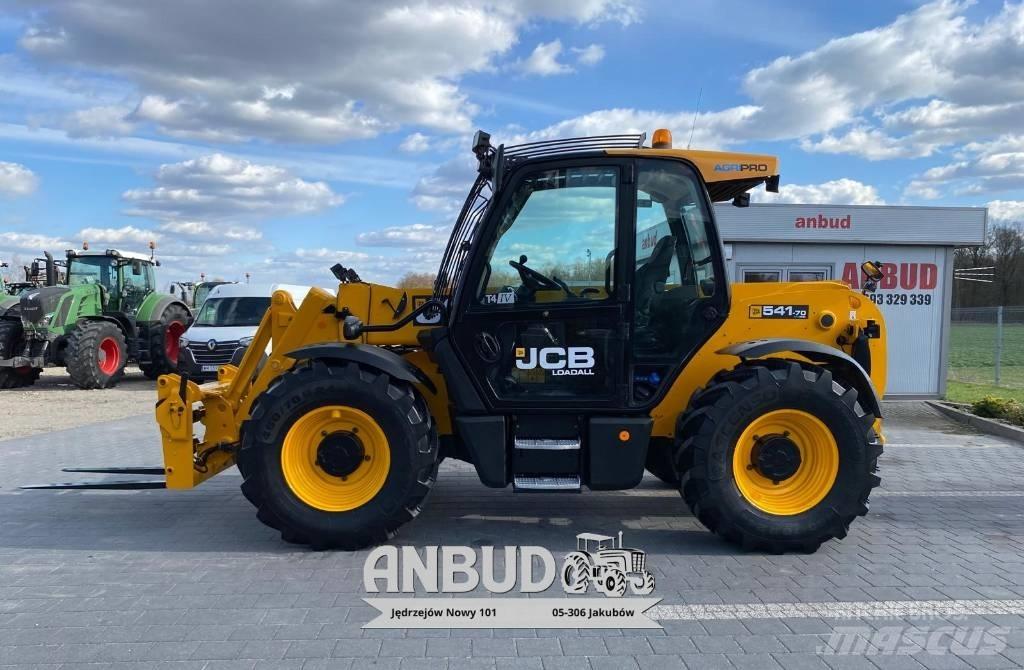 JCB 541-70 Agri Pro Teleskopiniai ratiniai krautuvai