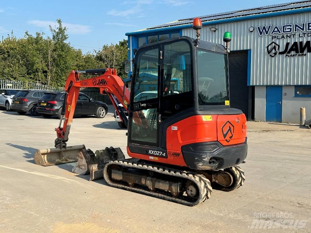 Kubota KX027-4 Mini ekskavatoriai < 7 t