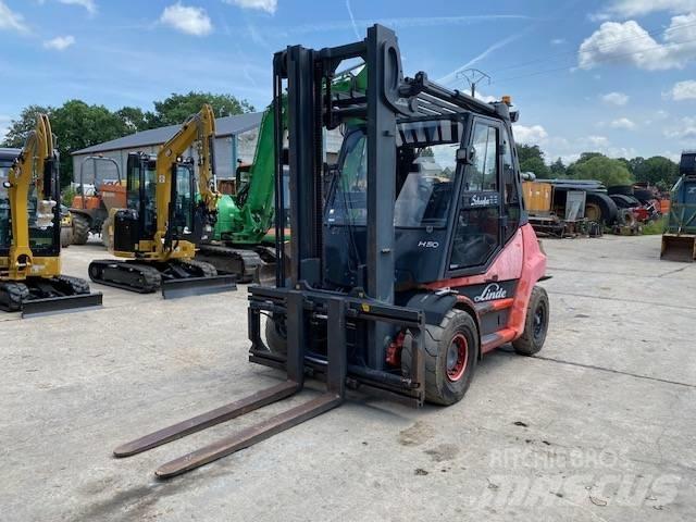 Linde H 50 D Dyzeliniai krautuvai