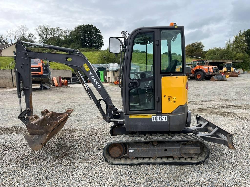 Volvo ECR 25 D Mini ekskavatoriai < 7 t