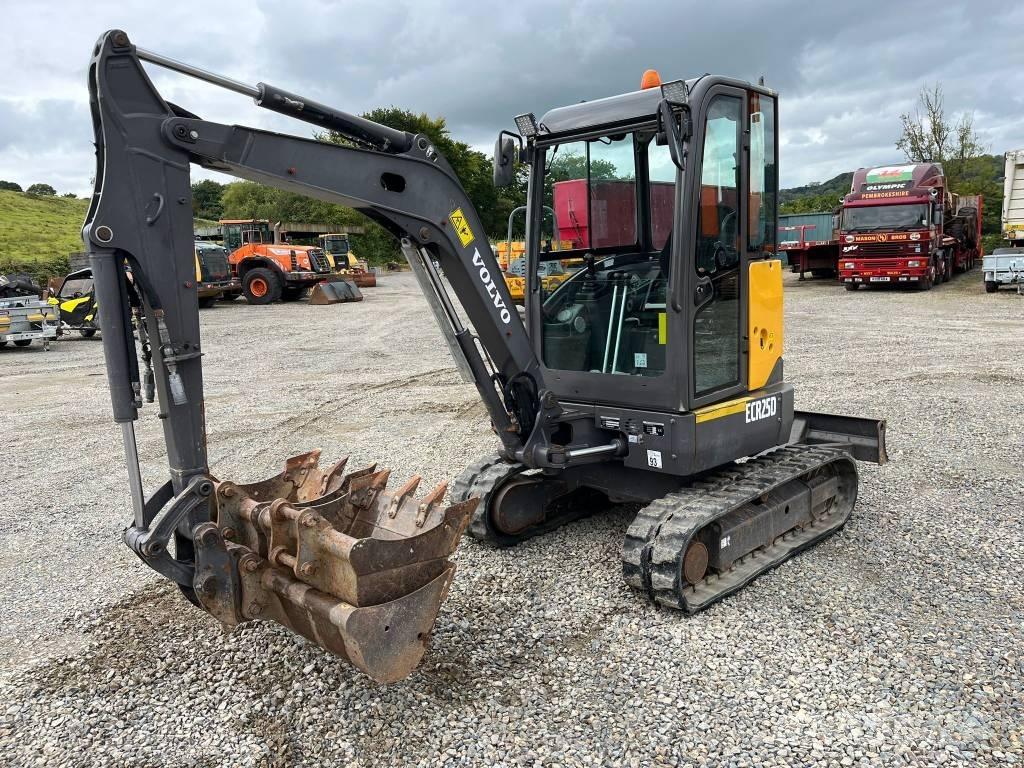 Volvo ECR 25 D Mini ekskavatoriai < 7 t