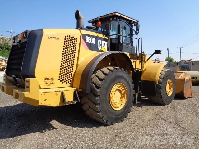 CAT 980 K Naudoti ratiniai krautuvai