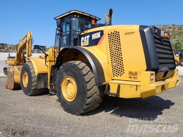 CAT 980 K Naudoti ratiniai krautuvai