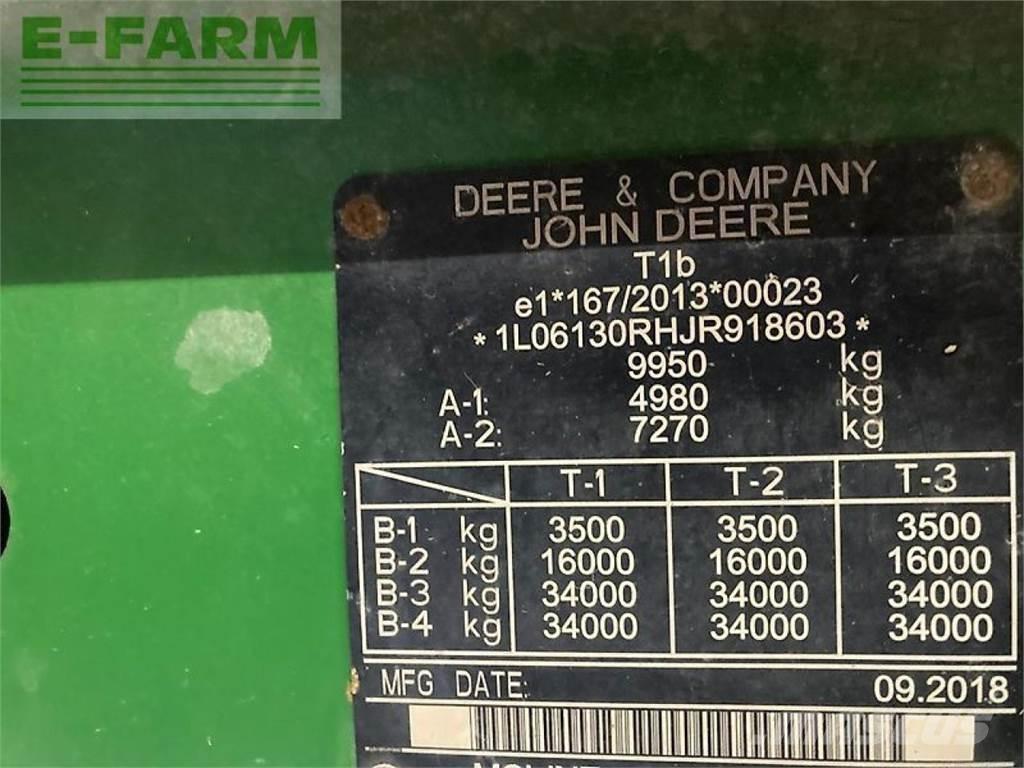 John Deere 6130r Traktoriai