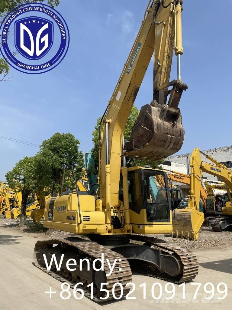 Komatsu PC 200-7 Vikšriniai ekskavatoriai