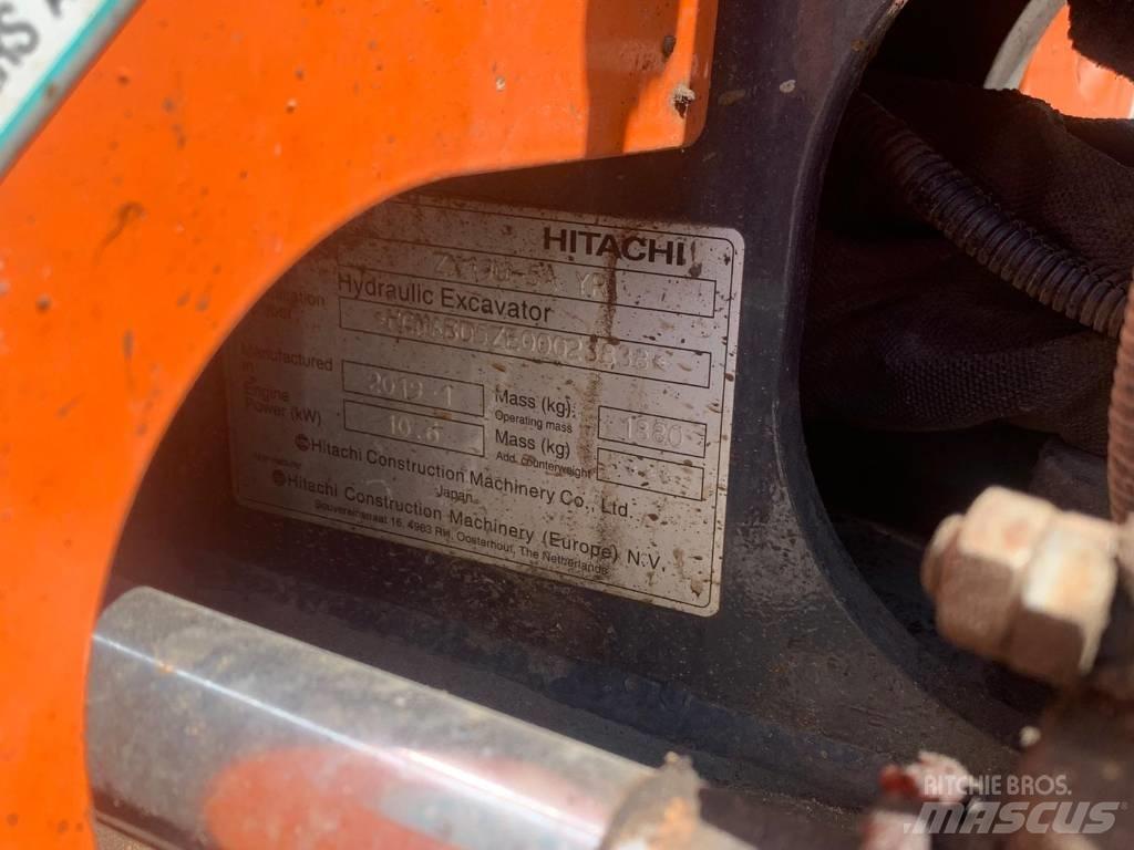 Hitachi ZX 19 U-5 Mini ekskavatoriai < 7 t