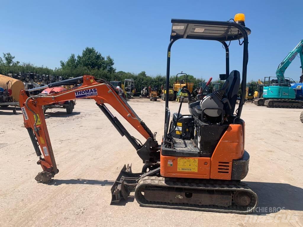 Hitachi ZX 19 U-5 Mini ekskavatoriai < 7 t