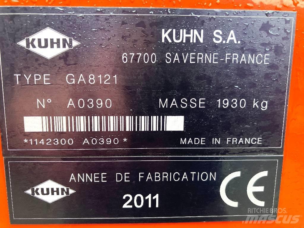 Kuhn GA 8121 Pradalges formuojantys padargai