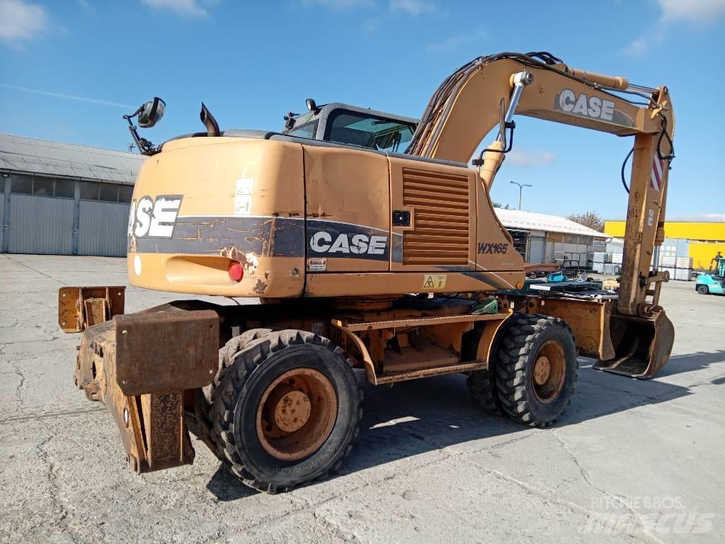 CASE WX 165 Ratiniai ekskavatoriai