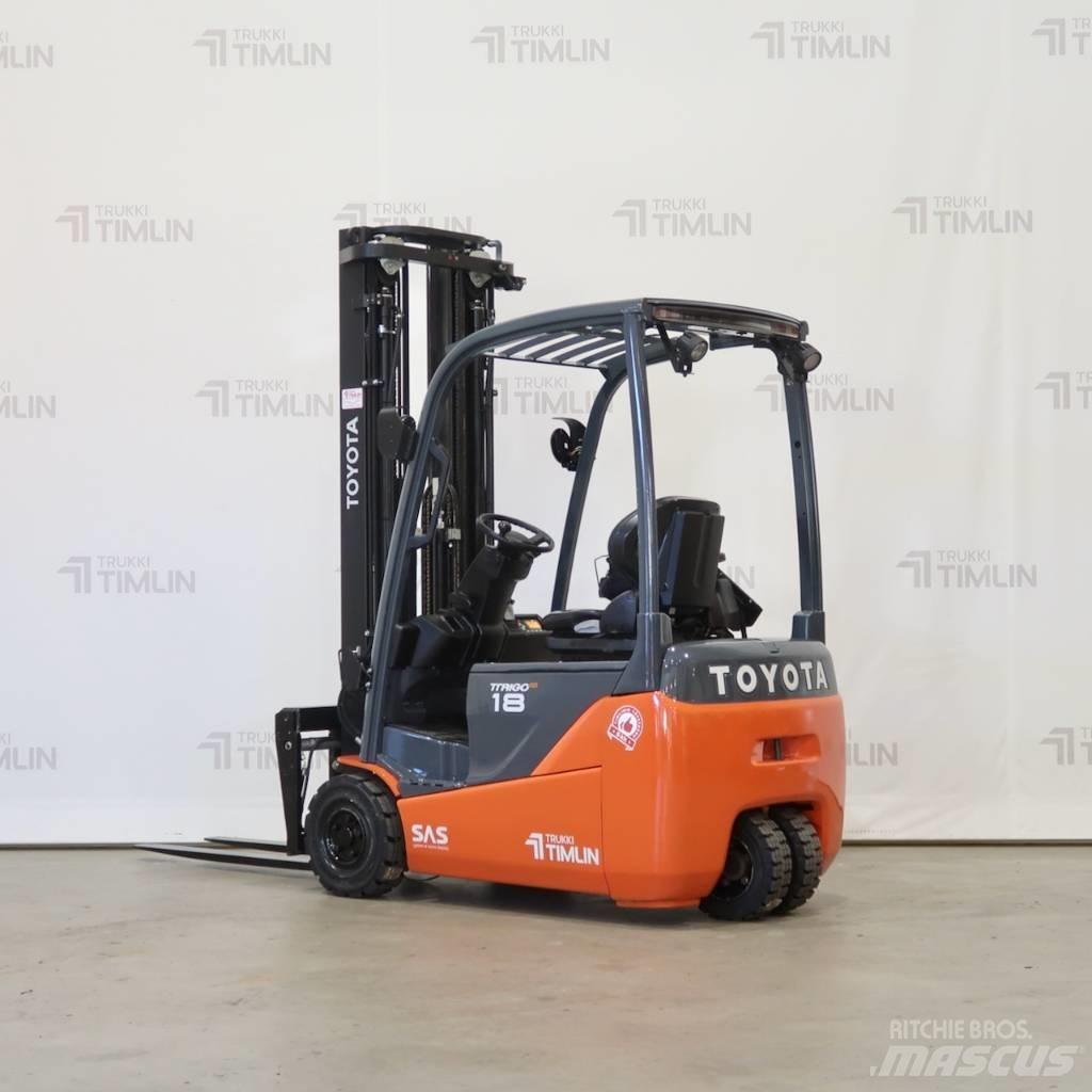 Toyota 8FBEK18T Elektriniai šakiniai krautuvai