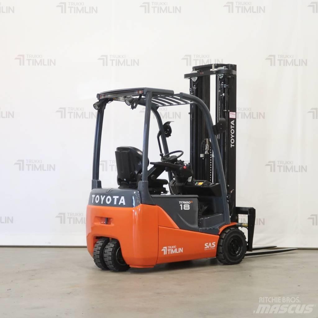 Toyota 8FBEK18T Elektriniai šakiniai krautuvai