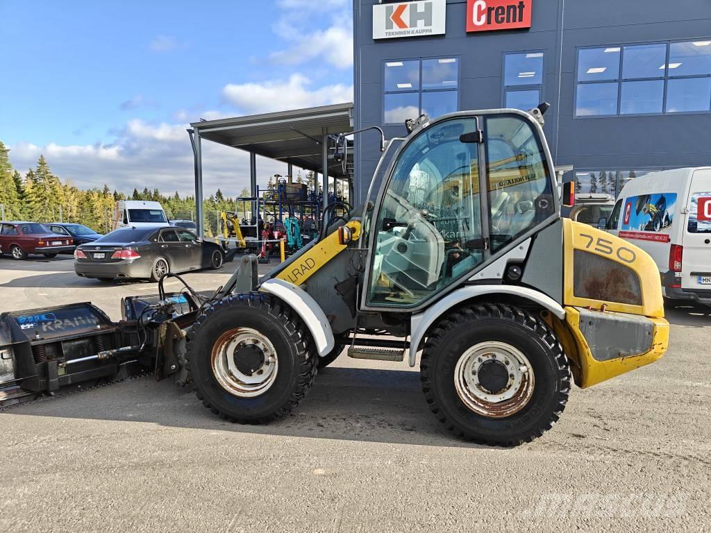 Kramer-allrad 750 Naudoti ratiniai krautuvai