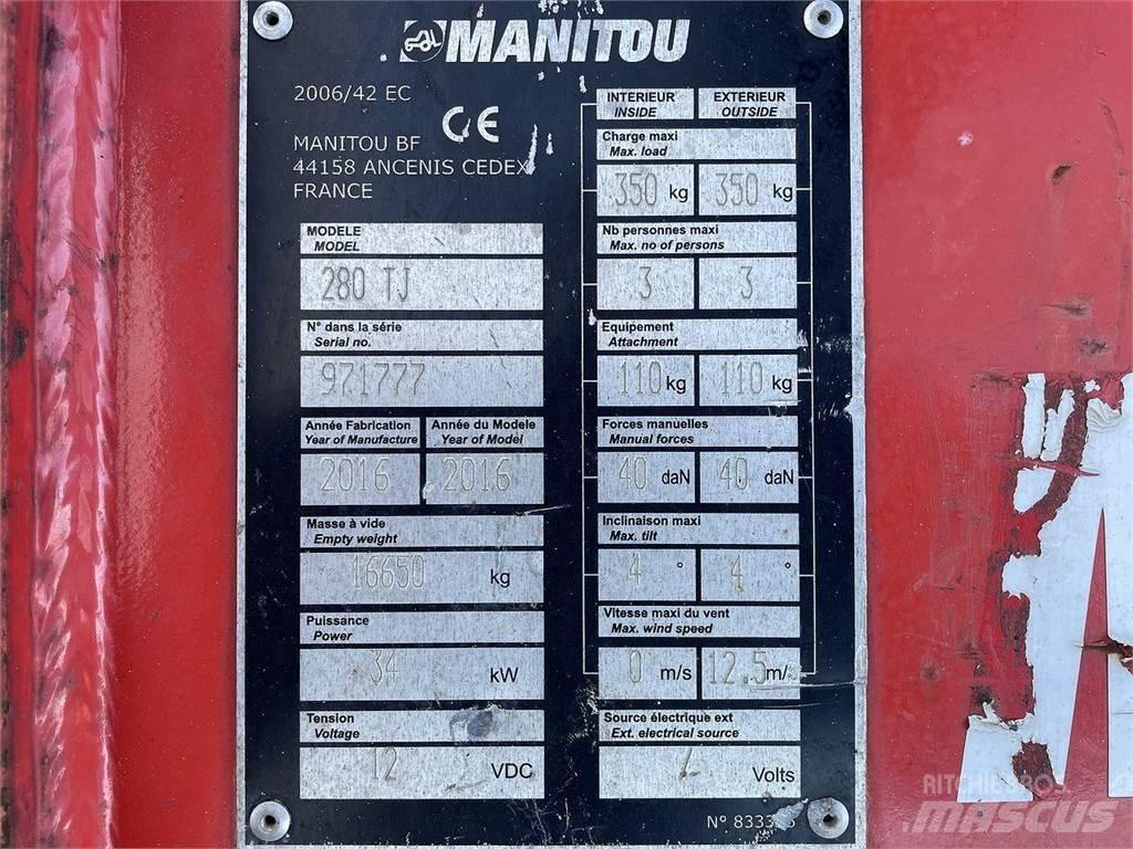 Manitou 280TJ Alkūniniai keltuvai