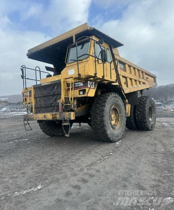 CAT 773B Karjeriniai savivarčiai
