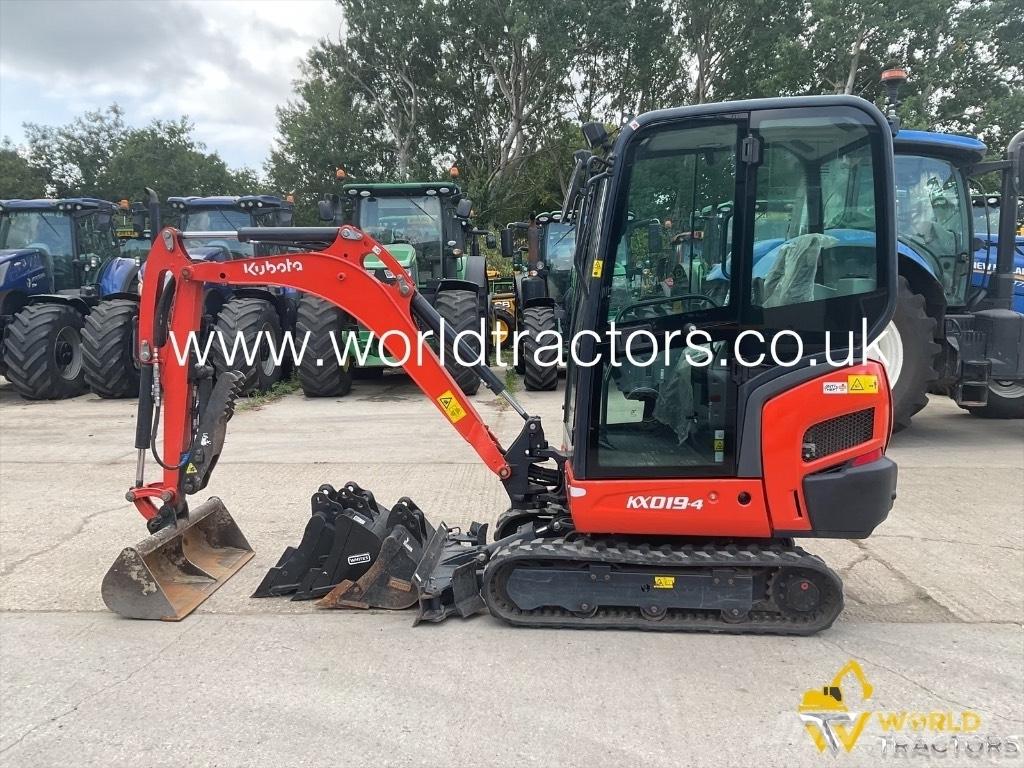 Kubota KX 019-4 Mini ekskavatoriai < 7 t