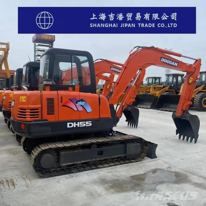 Doosan DH 55 Vikšriniai ekskavatoriai