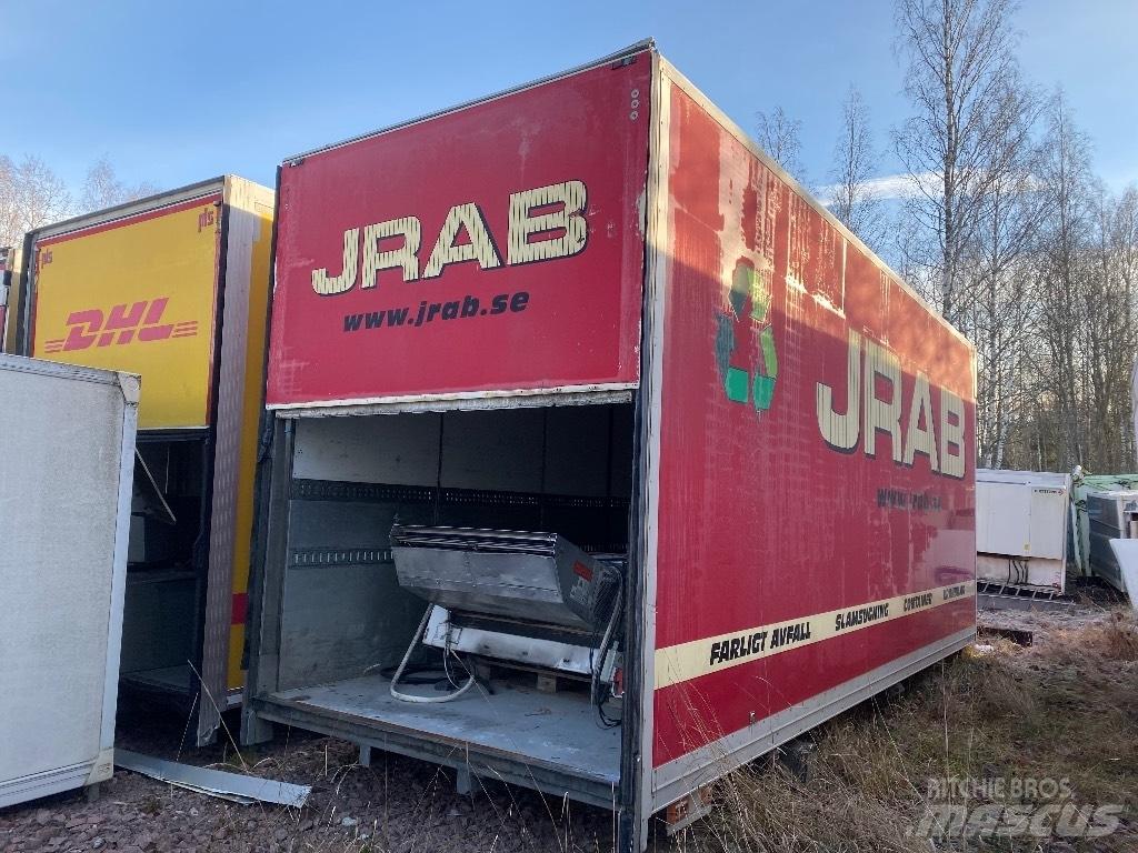 Lastbil skåp Boxar Dėžės