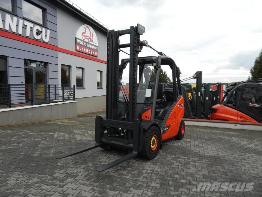 Linde H30T-02 LPG (dujiniai) krautuvai