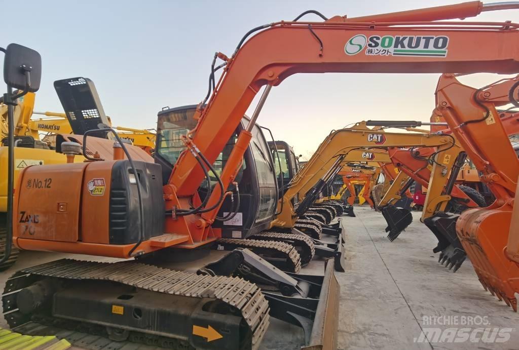 Hitachi ZX 70 Vikšriniai ekskavatoriai
