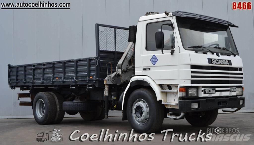 Scania 113H 360 Savivarčių priekabų vilkikai