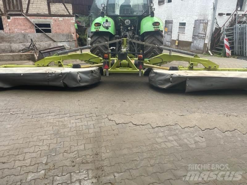 CLAAS Disco 8550 + Formuojančios žoliapjovės