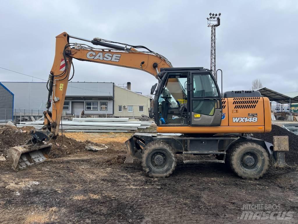 CASE WX 148 Ratiniai ekskavatoriai
