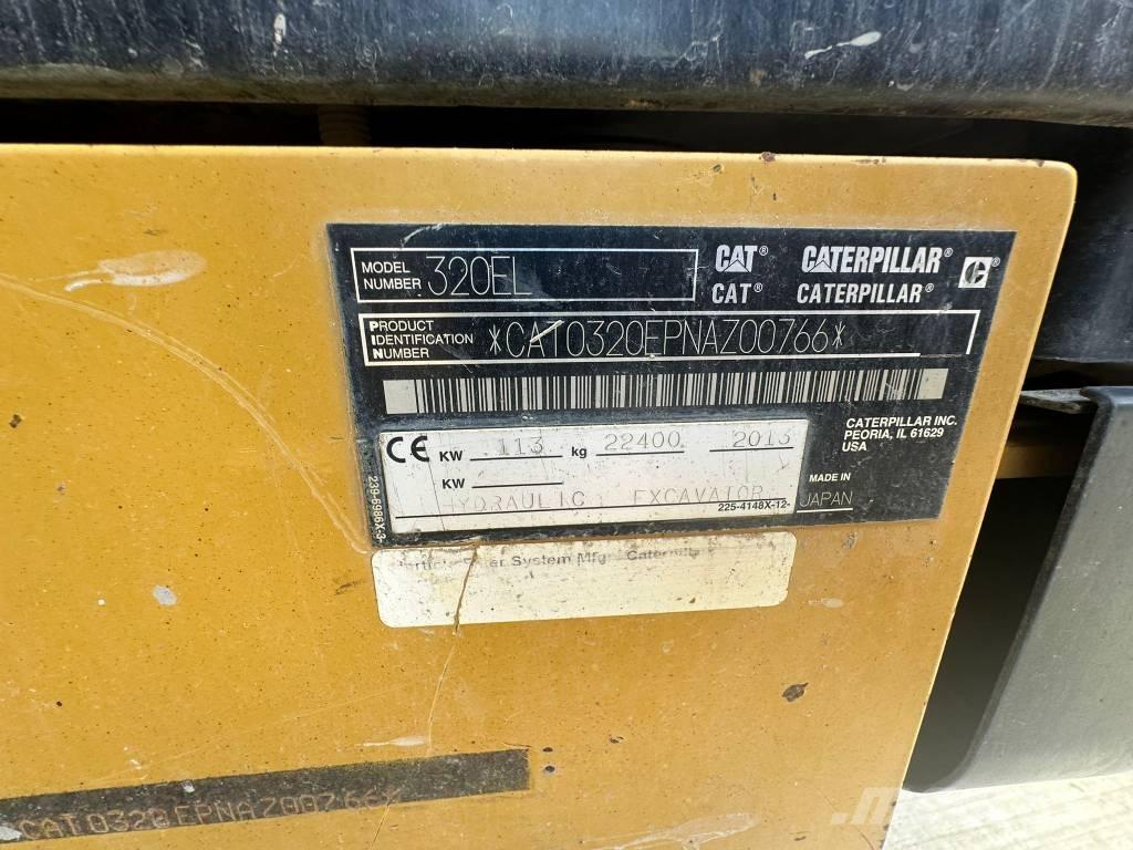 CAT 320 E L Vikšriniai ekskavatoriai
