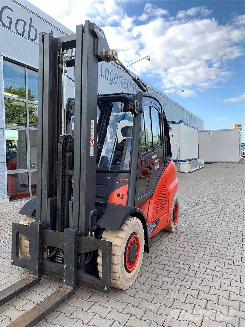 Linde H50T LPG (dujiniai) krautuvai