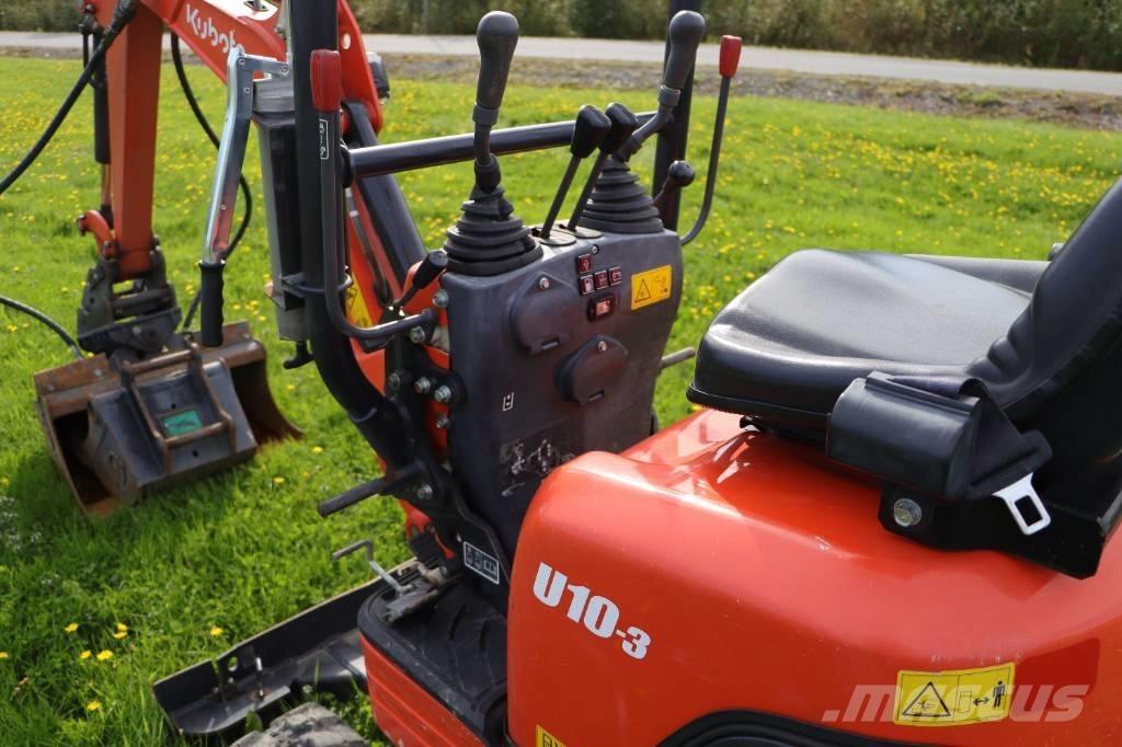 Kubota U10-3 Mini ekskavatoriai < 7 t