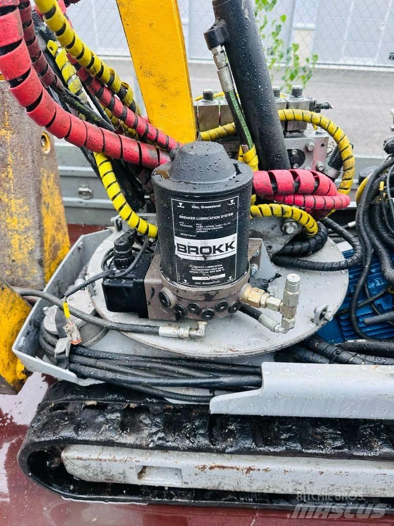 Brokk 60 Griovimo ekskavatoriai
