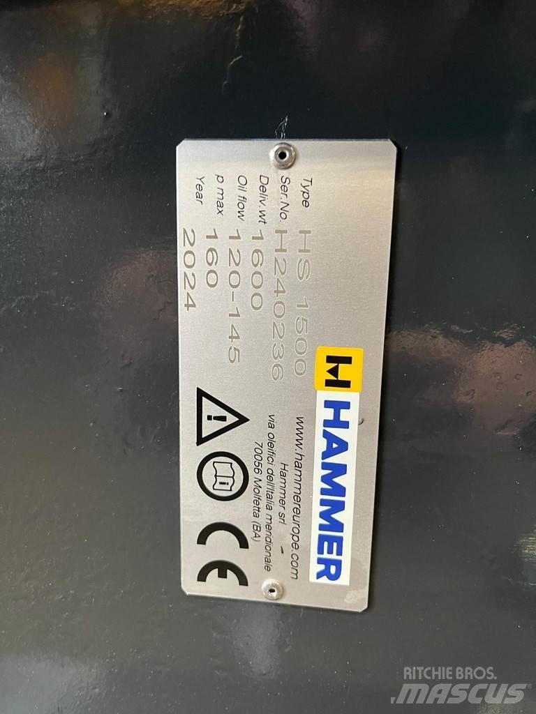 Hammer HS1500 Hidrauliniai kūjai / Trupintuvai
