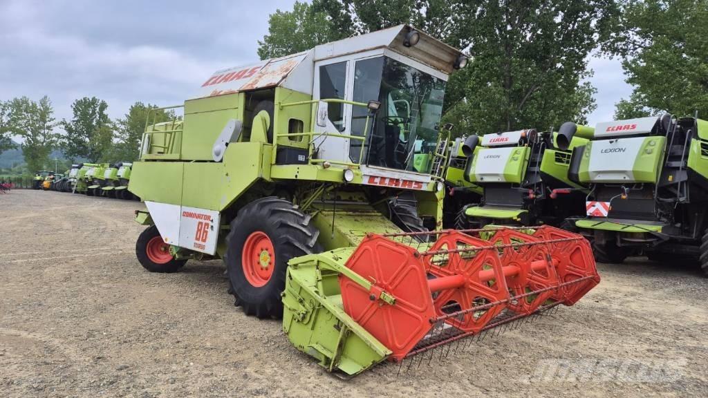 CLAAS Dominator 86 Derliaus nuėmimo kombainai