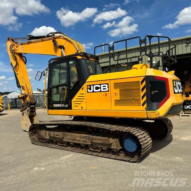 JCB 220X Vikšriniai ekskavatoriai