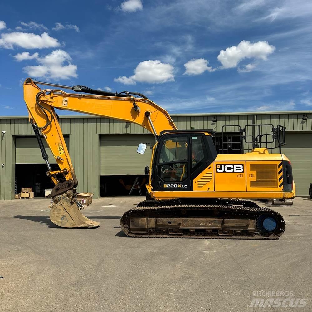 JCB 220X Vikšriniai ekskavatoriai