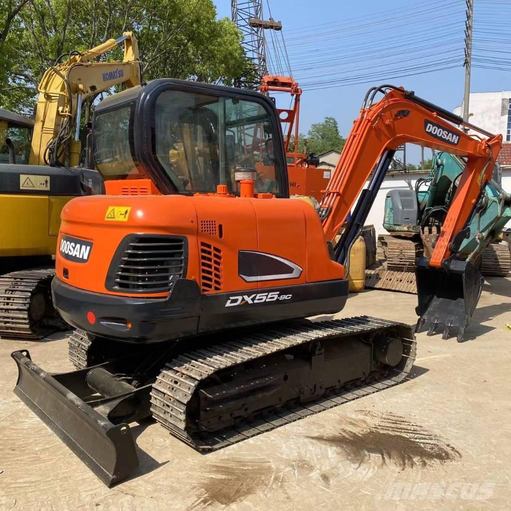 Doosan DX 55 Mini ekskavatoriai < 7 t