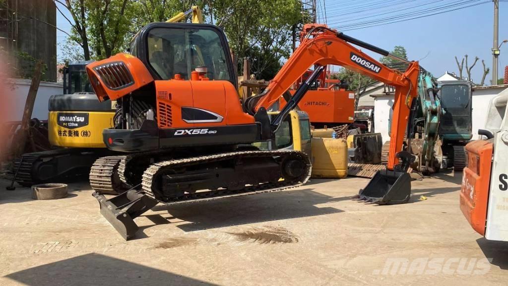 Doosan DX 55 Mini ekskavatoriai < 7 t