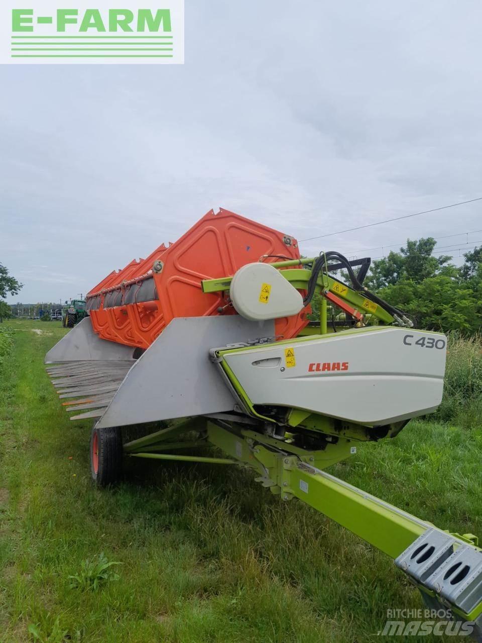 CLAAS SW C 430 Derliaus nuėmimo kombainų priedai