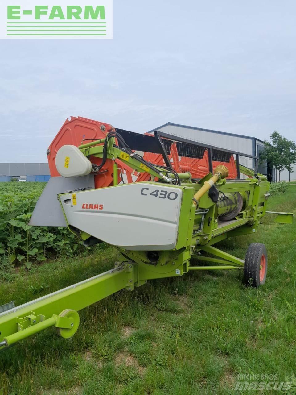 CLAAS SW C 430 Derliaus nuėmimo kombainų priedai