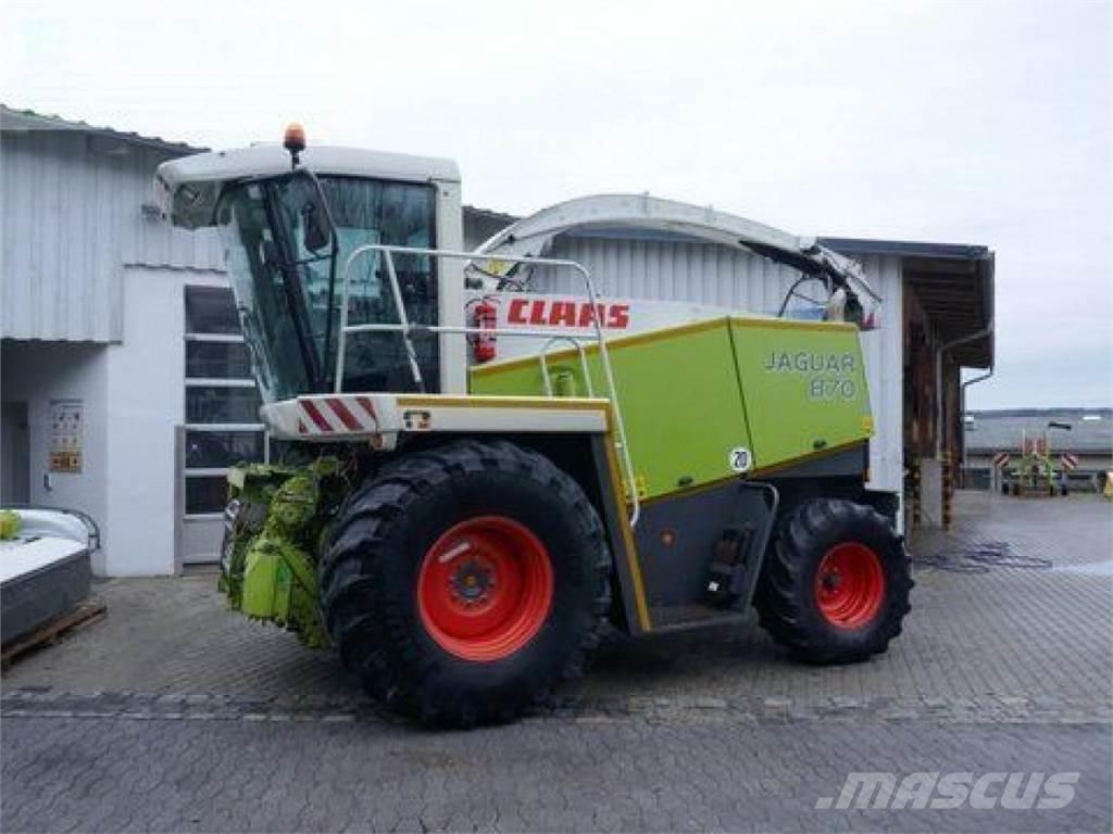 CLAAS jaguar 870 Pašarų ruošimo technika