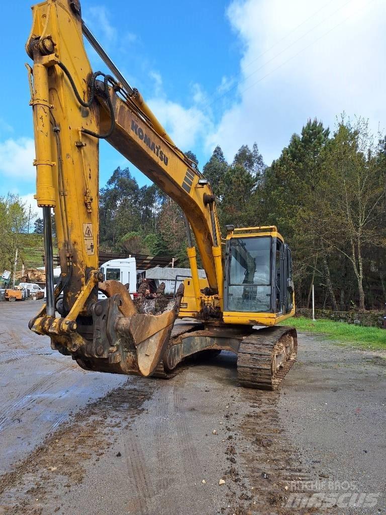Komatsu PC 160-6K Vikšriniai ekskavatoriai