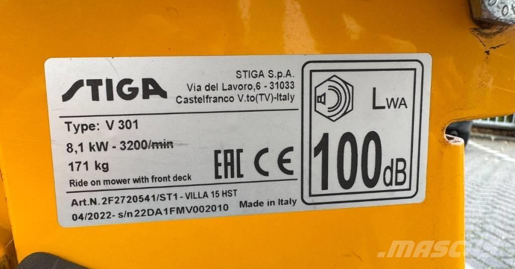 Stiga Villa Sodo traktoriukai-vejapjovės