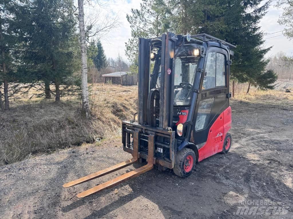 Linde H 16 LPG (dujiniai) krautuvai