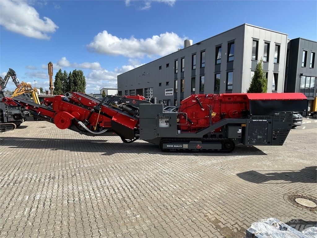 GIPO P 090 GIGA Mobilūs smulkintuvai