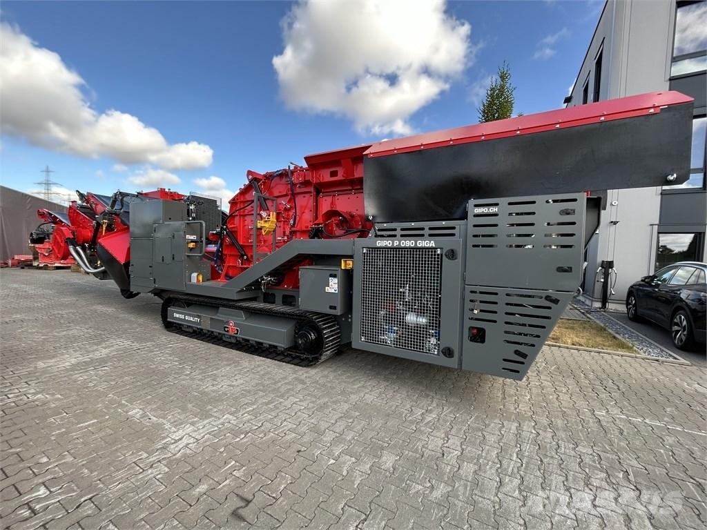 GIPO P090 GIGA Mobilūs smulkintuvai