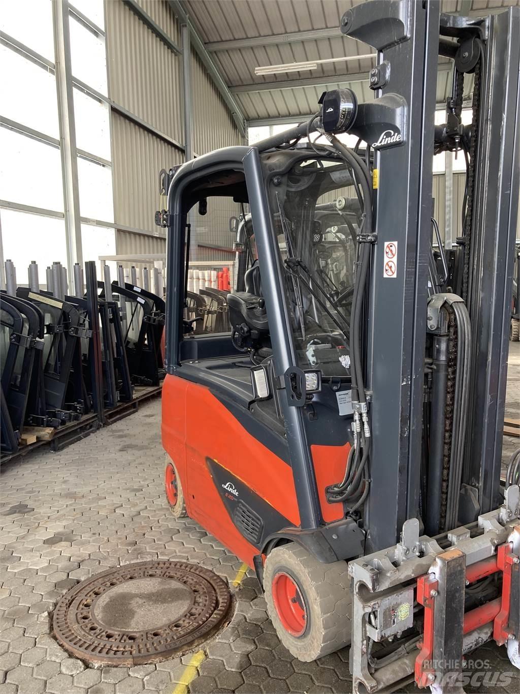 Linde E20PH Elektriniai šakiniai krautuvai