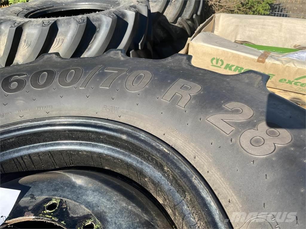 Mitas 600/70R28 Padangos, ratai ir ratlankiai