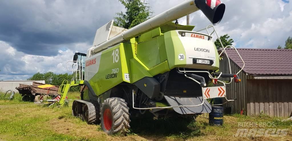 CLAAS Lexion 760 TT Derliaus nuėmimo kombainai