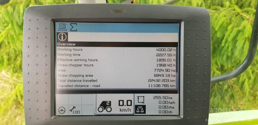 CLAAS Lexion 760 TT Derliaus nuėmimo kombainai