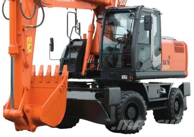 Hitachi ZX 210 W-3 Ratiniai ekskavatoriai
